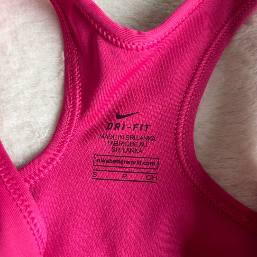 Pink Nike sports bra - Picture 3 of 3